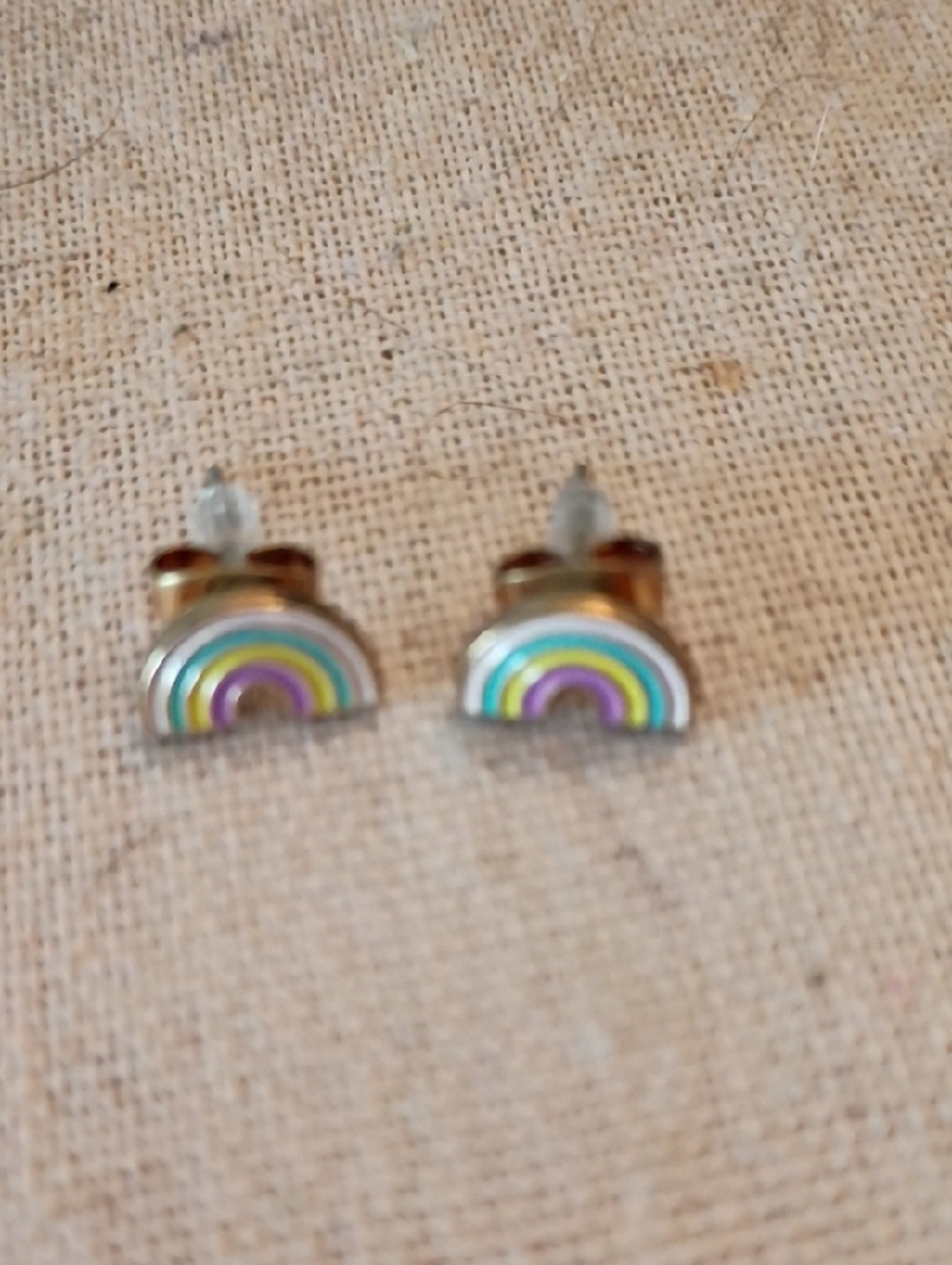 Clearance Rainbow Stud Earrings